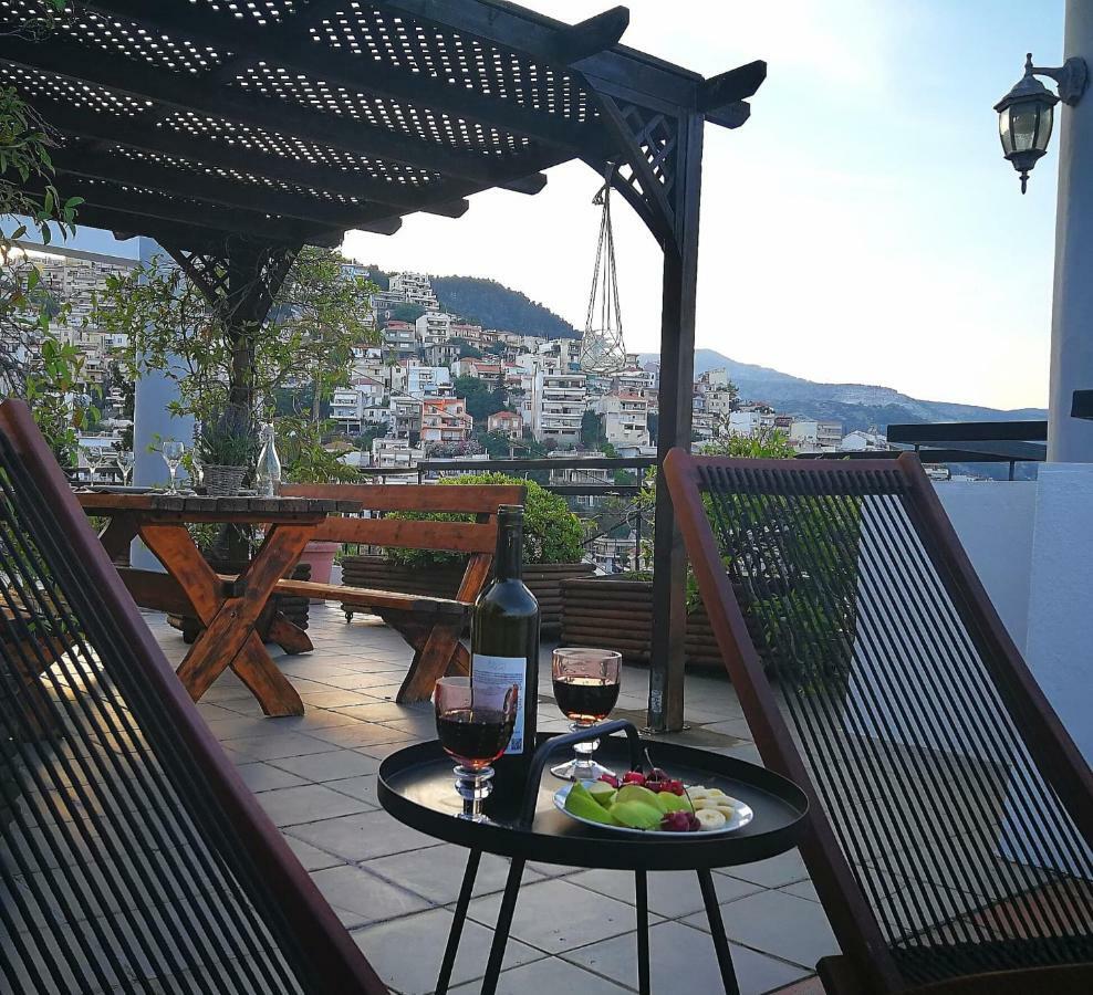 Port View Suites Kavála Kültér fotó